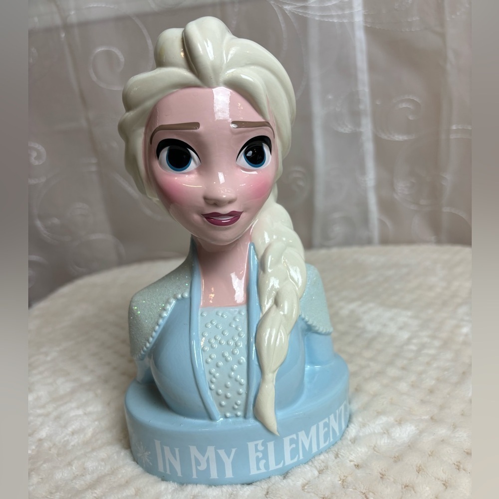 Disney Elsa Ceramic Coin Bank